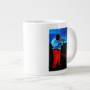 Taza De Café Grande Ti-Jean le violoniste 2008