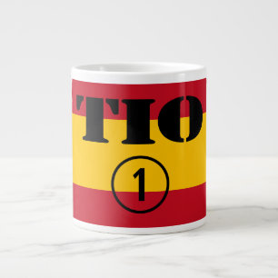 Taza De Café Grande Tíos españoles: Uno de Tio Numero