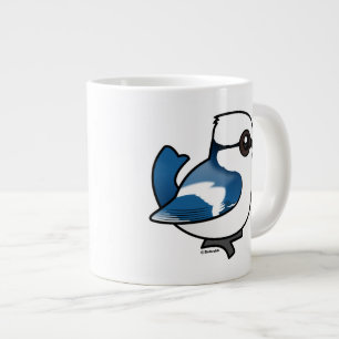 Taza De Café Grande Tit del azul de Birdorable