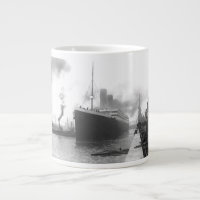 Titanic en los muelles de Southampton