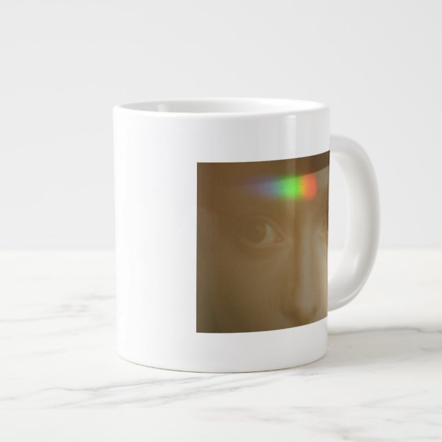 Taza De Café Grande Tocado por la fotografía de la luz 2013 (Derecha)