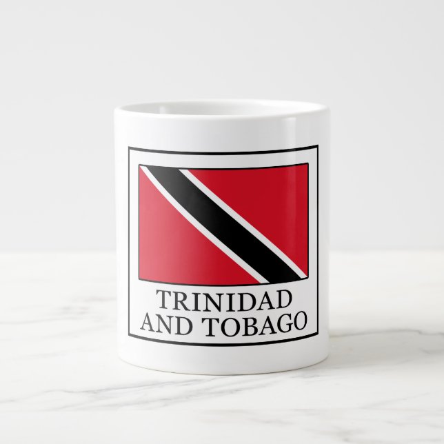 Taza De Café Grande Trinidad y Tabago (Frente)