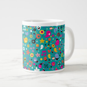 Taza De Café Grande trullo del modelo del dibujo animado de la