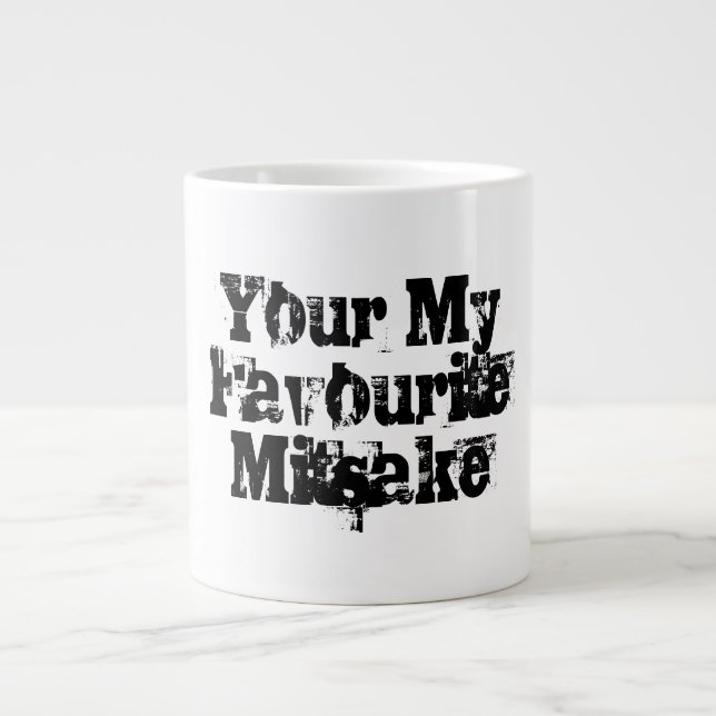 Taza De Café Grande Tu Mitsake favorito (Frente)