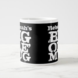 Taza De Café Grande TU NOMBRE Big Ole' Mug, Jumbo Coffee Mug gigante