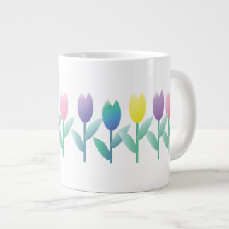 Taza De Café Grande Tulip Spring Tulips nueva hembra jumbo