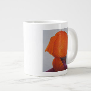 Taza De Café Grande Turbante 2014 del azafrán
