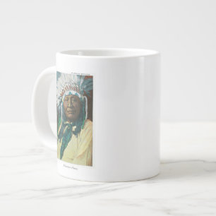 Taza De Café Grande Un jefe indio PortraitColorado del Arapahoe