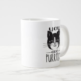 Taza De Café Grande Usted es Purrfect
