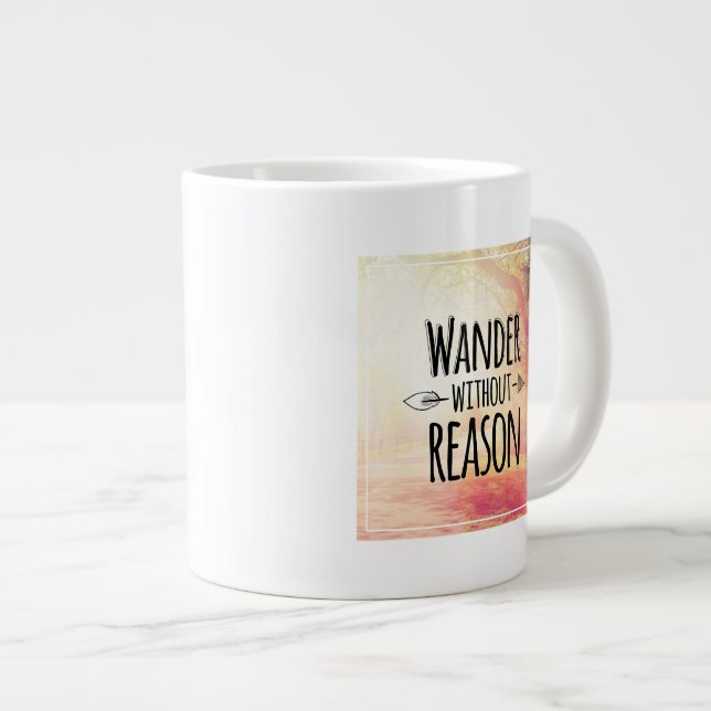 Taza De Café Grande Vague sin razón (Derecha)