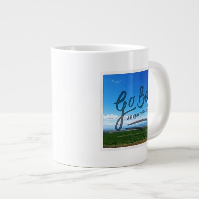 Taza De Café Grande Vaya sea aventurero (Derecha)
