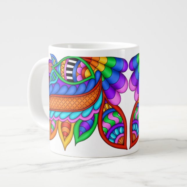 Taza De Café Grande Ven a buscarlo (Izquierda)