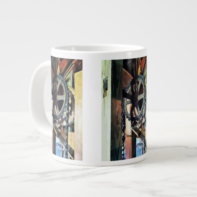 Taza De Café Grande Ventaja mecánica (Izquierda)
