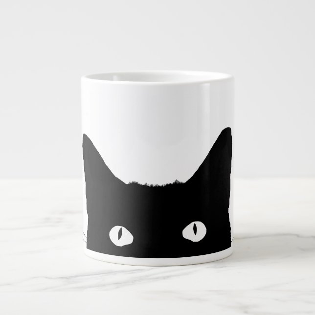Taza De Café Grande Veo un clic para seleccionar tu decoración colorid (Frente)