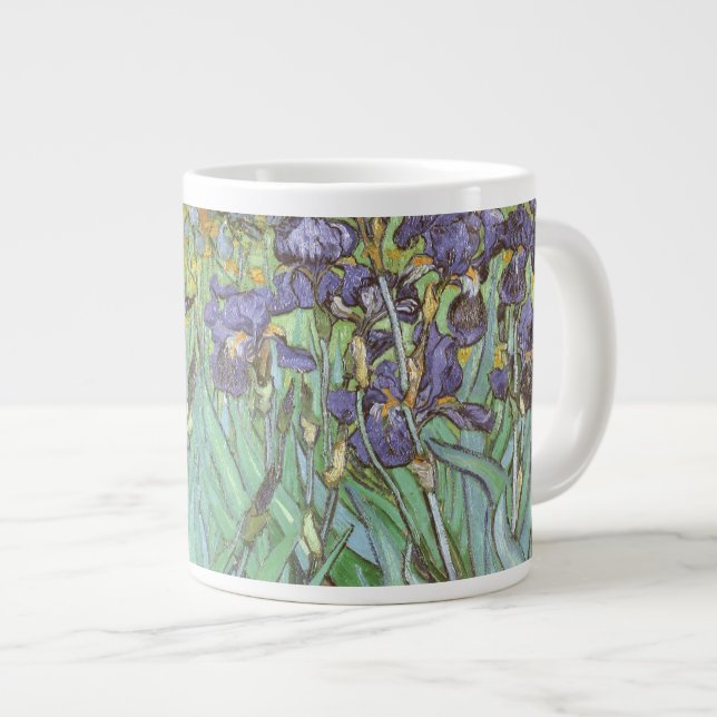 Taza De Café Grande Vincent van Gogh - Irises (Derecha)