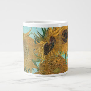 Taza De Café Grande Vincent van Gogh - Jarrón con doce girasoles