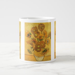 Taza De Café Grande Vincent van Gogh - Jarrón con quince girasoles
