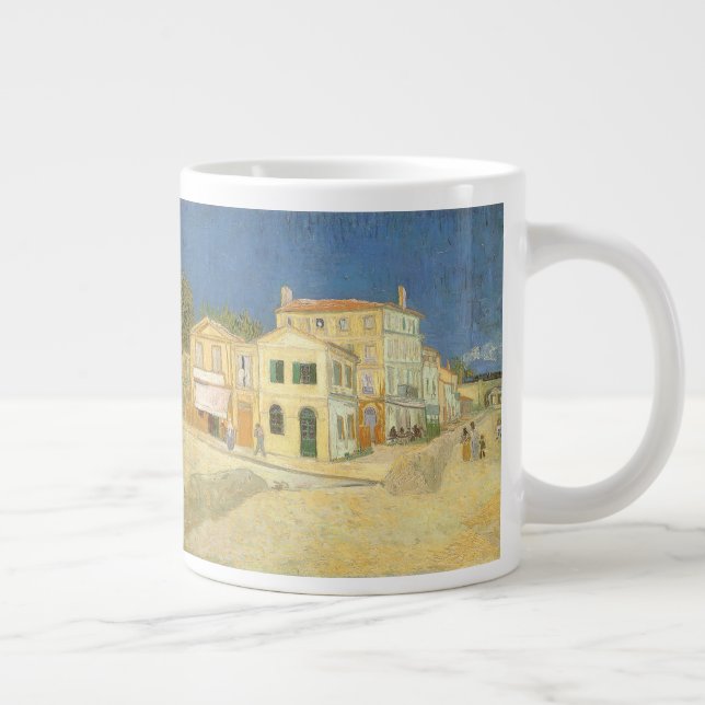 Taza De Café Grande Vincent van Gogh - La Casa Amarilla (La calle) (Derecha)