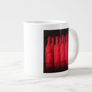 Taza De Café Grande Vino envuelto rojo 2012