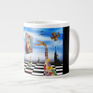 Taza De Café Grande Vive su arte