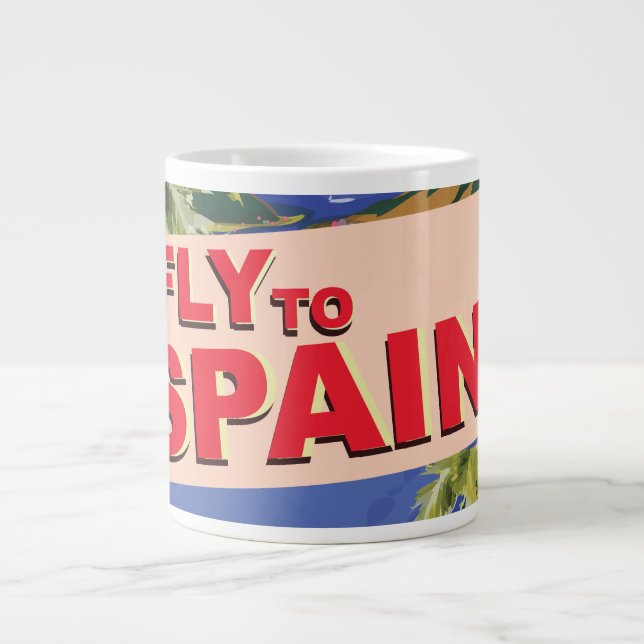 Taza De Café Grande Vuela a España (Frente)