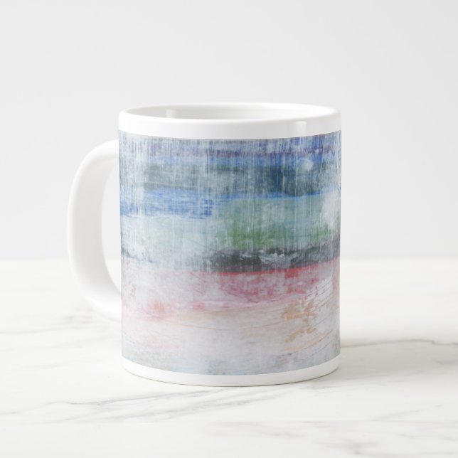 Taza De Café Grande Wash blanco II (Izquierda)