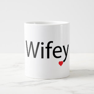 Taza De Café Grande Wifey - Jumbo Mug