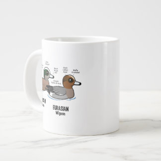 Taza De Café Grande Wigeon contra Wigeon