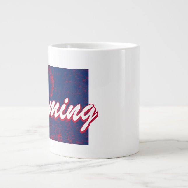 Taza De Café Grande Wyoming (Frente)