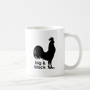 Taza De Café Grande y Negro
