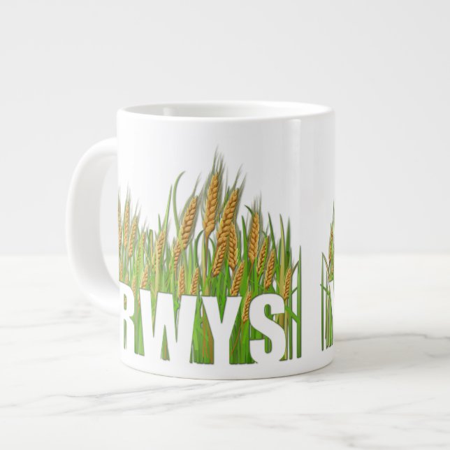 Taza De Café Grande YRWYS - cosechas lo que siembras (Izquierda)