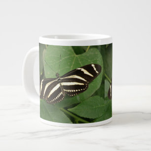 Taza De Café Grande Zebra Longitud Mariposa Mug
