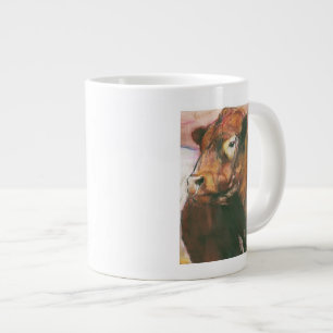 Taza De Café Grande Zeus Galloway ceñido rojo Bull 2006 2