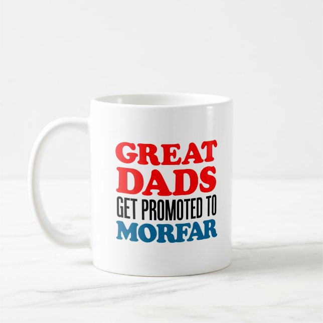 Taza De Café Grandes Comerciales Se Promocionan A Morfar (Izquierda)