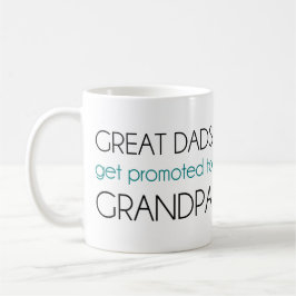 Taza De Café Grandes Comerciantes Se Promocionan Al Abuelo