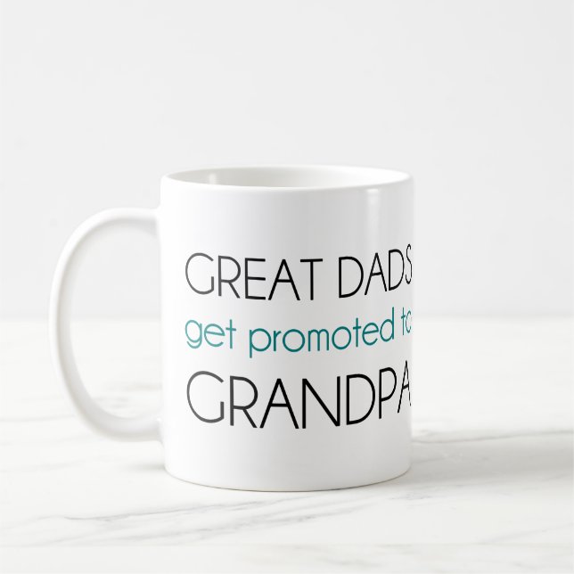 Taza De Café Grandes Comerciantes Se Promocionan Al Abuelo (Izquierda)