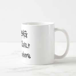Taza De Café Grandes ideales se crean inspiran otros negros