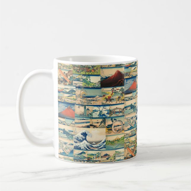 Taza De Café Grandes impresiones del japonés de Hokusai el (Izquierda)