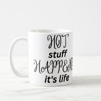 Taza De Café Grandes letras de cosas calientes