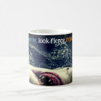Taza De Café Grandes mandíbulas de tiburón blanco
