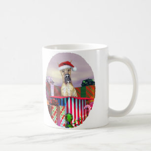 Taza De Café Grandes Navidades daneses sorprenden a Brindle