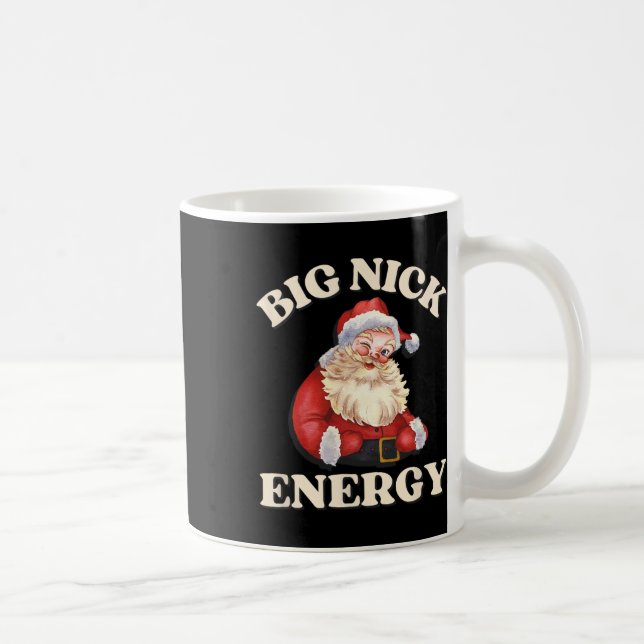 Taza De Café Grandes Navidades de Santa Ana Energy Funny (Derecha)