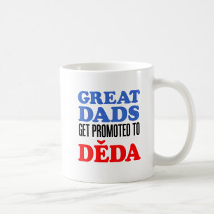 Taza De Café Grandes papás promovidos a Deda