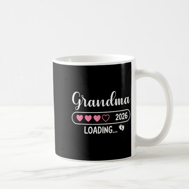 Taza De Café Grandma 2026 Loading New Grandma Est 2026  (Derecha)