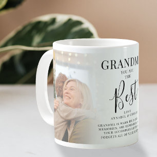 Taza De Café 'GRANDMA' eres la mejor' fotos, nombres y citas