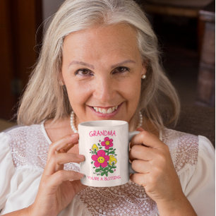 TAZA DE CAFÉ GRANDMA, ERES UN DÍA DE MADRE BENDICIÓN