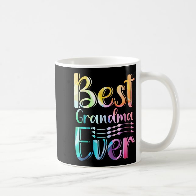 Taza De Café Grandma Ever Gift Graphic Art Text Quote Design  (Derecha)