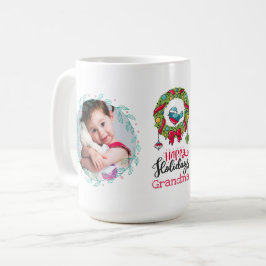 Taza De Café GRANDMA FOTO MUG - Navidades regalos nietos fotos
