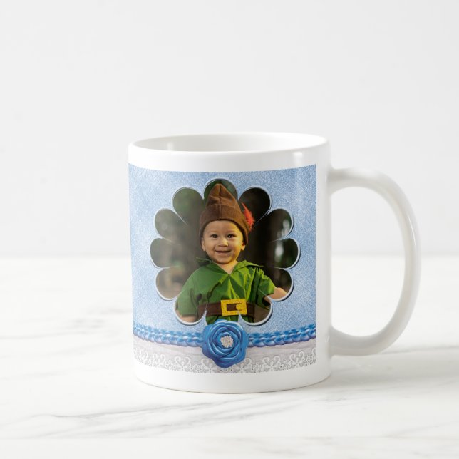 Taza De Café Grandma photomug, personalized beautiful design (Derecha)