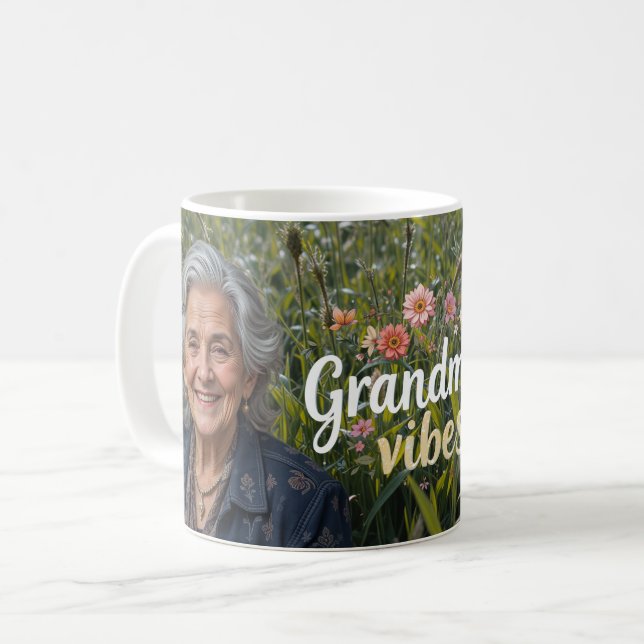 Taza De Café Grandma Vibes (Anverso izquierdo)